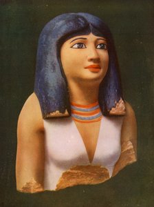Schoonheid bestemd voor de eeuwige duisternis van het Egyptische graf