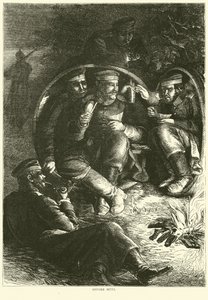 Voor Metz, oktober 1870 door English School