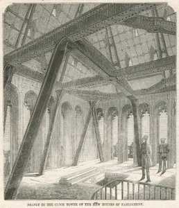 Klokkentoren in de nieuwe Houses of Parliament