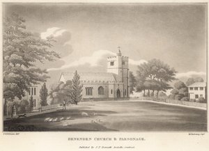 Benenden Kerk en pastorie door English School