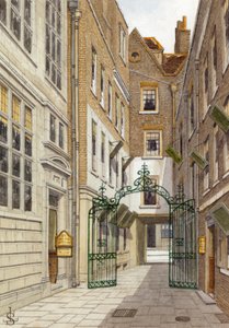 Benet Place, Gracechurch Street door English School