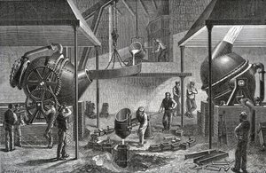 Bessemerproces, staalfabriek, Sheffield