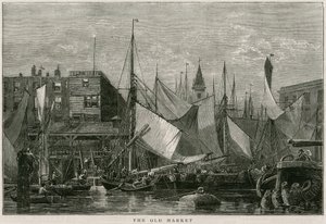 Billingsgate, de oude markt door English School