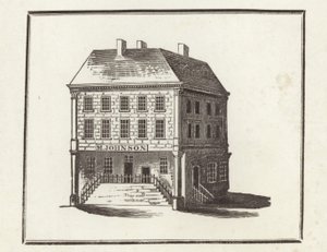 Geboorteplaats van Dr. Johnson, Litchfield, Staffordshire door English School