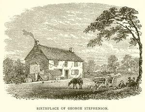 Geboorteplaats van George Stephenson door English School