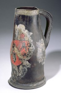 Blackjack kruik, 1712 door English School