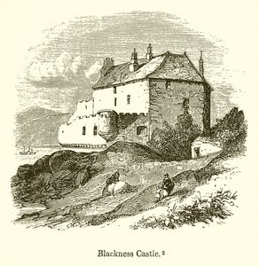 Blackness Castle door English School