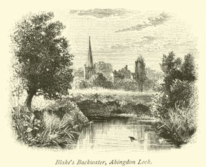 Blakes Achterwater, Abingdon Sluis door English School