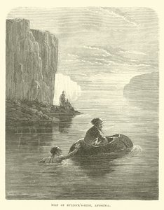 Boot van stierenhuid, Abessinië