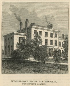 Bolinbroke House Pay Ziekenhuis, Wandsworth Common, Londen door English School