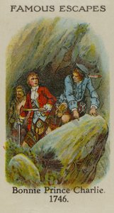 Bonnie Prince Charlie, 1746 door English School