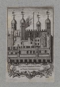 Boekplaat, Tower of London door English School
