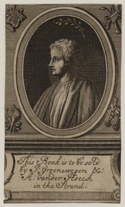 Boekverkopers, J Groenewegen en A Vander Hoeck, handelskaart door English School