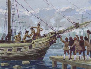 Boston Tea Party door English School