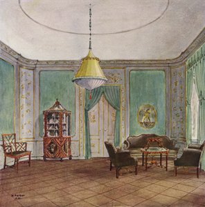 Boudoir door English School