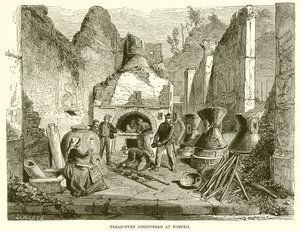 Broodoven ontdekt in Pompeii