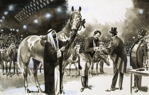 Brian Hughes fopt succesvol de New York Horse Show in 1907 door English School