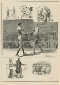 Bokscompetitie van de Brigade of Guards door English School