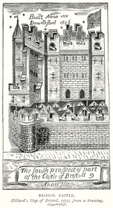 Kasteel van Bristol (gravure)