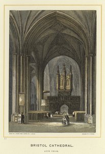 Bristol Kathedraal, voorkoor door English School