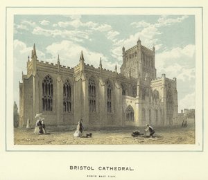 Bristol Kathedraal, noordoostelijk zicht