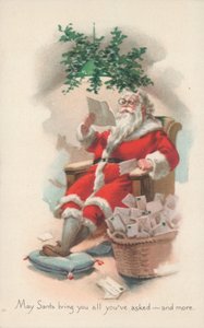 Britse Kerstkaart door English School