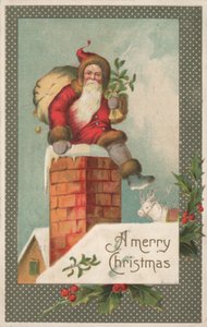 Britse Kerstkaart door English School