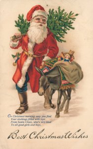 Britse Kerstkaart door English School