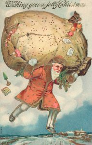 Britse kerstkaart door English School