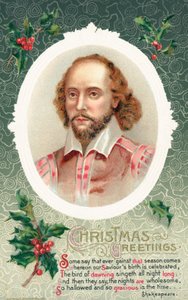 Britse kerstkaart door English School