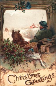 Britse kerstkaarten door English School