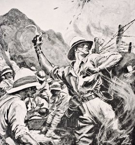 Britse Luitenant W.T. Forshaw VC, uit 