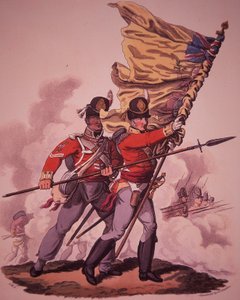 Britse soldaten door English School