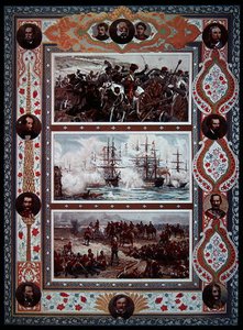 Britse Overwinningen, Land & Zee (Boerenoorlog, Krimoorlog, etc), voorpagina van de Illustrated London News