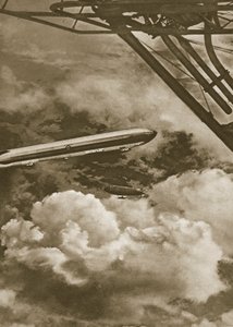 Britse luchtschepen van verschillende typen die als bewakers van de vloot dienden, 1914-19