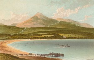 Brodick Bay en Goatfell