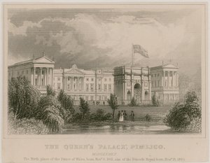 Buckingham Palace door English School