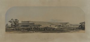 Gebouw voor de Grote Tentoonstelling in Londen