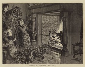 Het Verbranden van de Kerstversieringen