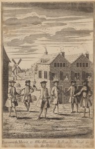 Burnworth, Blewit en anderen, die Ball vermoordden in zijn huis in de Mint