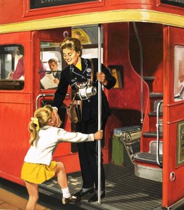 Busconducteur door English School