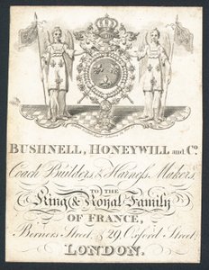 Bushnell, Honeywell en Co, koetsbouwers en harnasmakers door English School