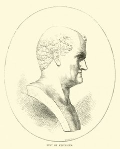 Buste van Vespasianus door English School