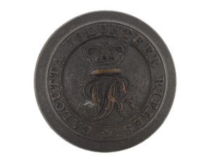 Knop, Calcutta Vrijwillige Schutters, voor 1901 door English School