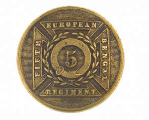 Knoop, officier, 5e Bengal Europees Regiment, 1858-1860 door English School