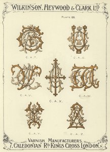 CAT, CAU, CAV, CAX, CAW, CAY, CAZ door English School