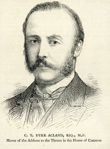 C. T. Dyke Acland Illustratie uit The Graphic 17 februari 1883 door English School