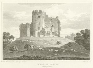 Caerdiff Castle, Glamorganshire door English School