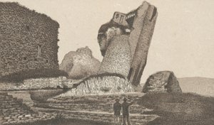 Caerphilly Kasteel, Scheve Toren door English School