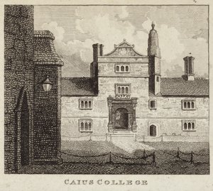 Caius College, onderdeel van de Universiteit van Cambridge door English School